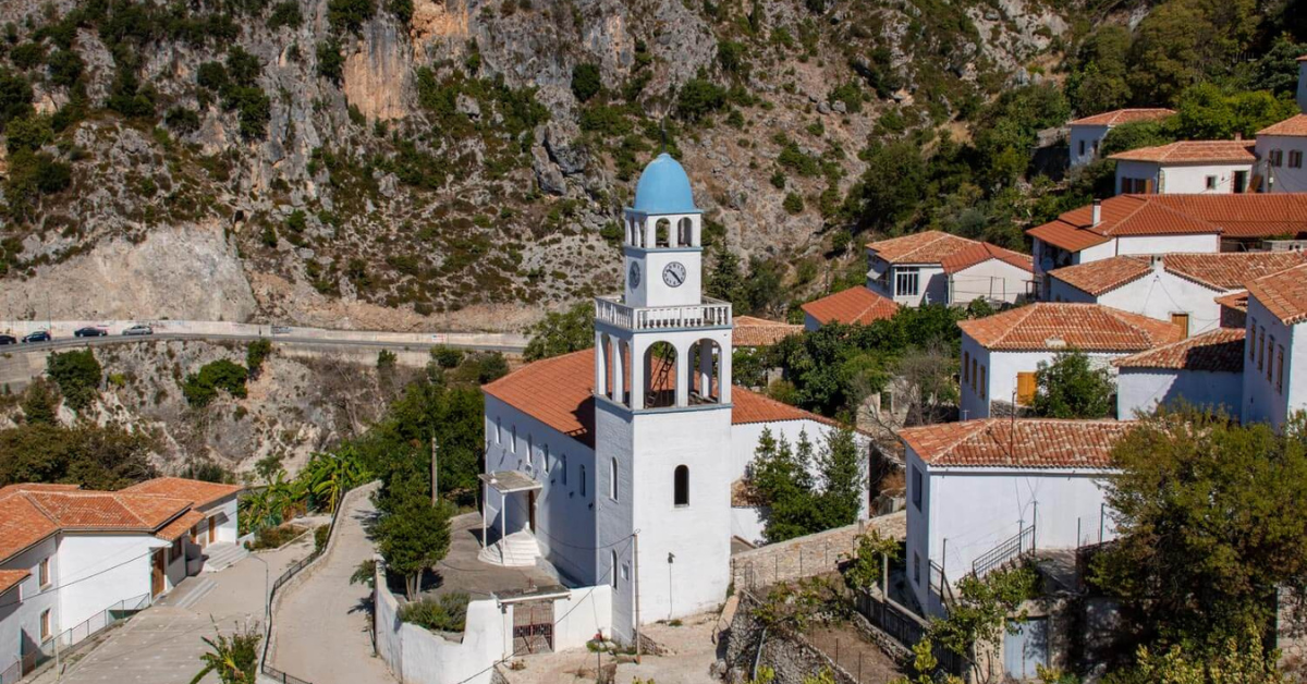 White Chapel of St. Spiridon Dhermi