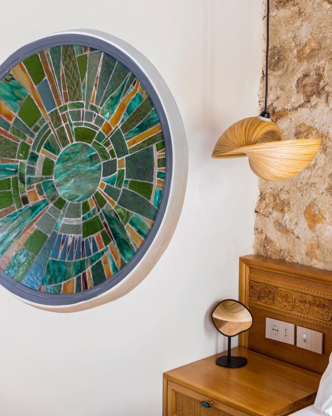 Boutique hotel room interior